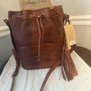 NWT Patricia Nash purse Tote Bucket bag